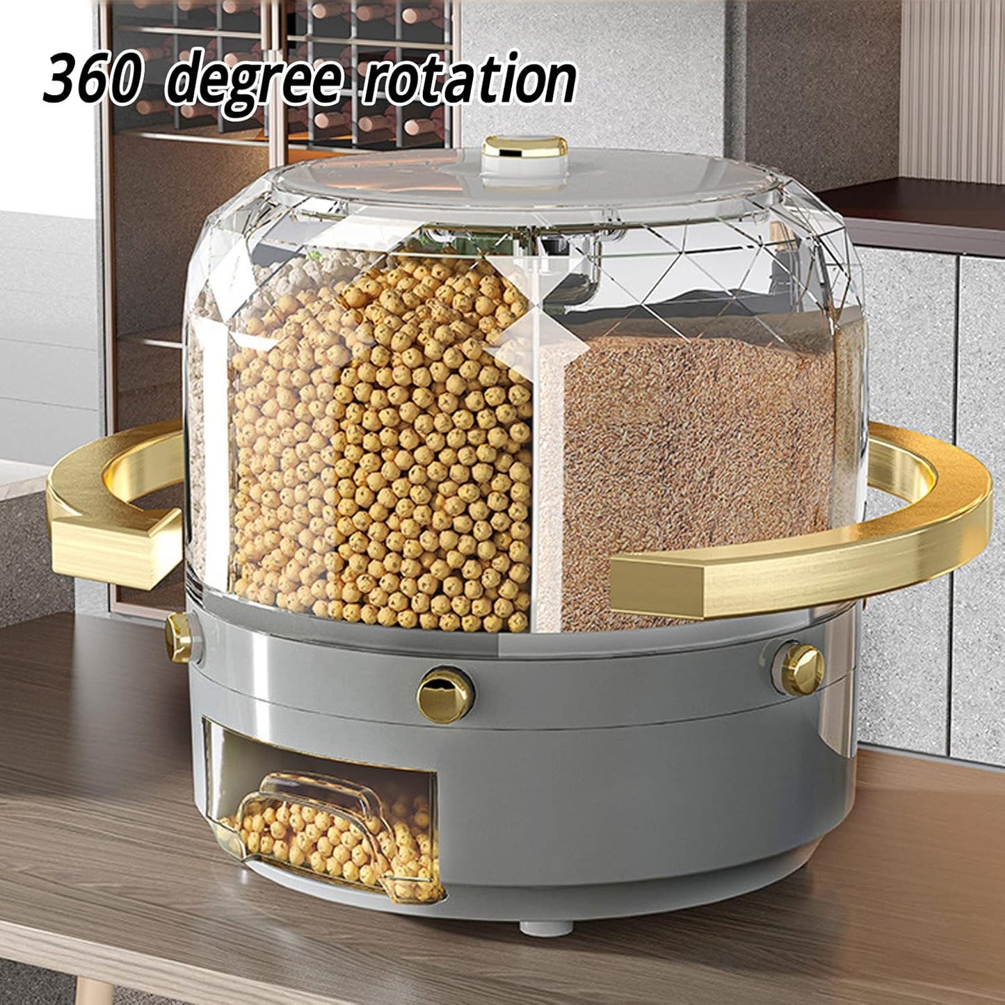 360° Rotating Food Dispenser